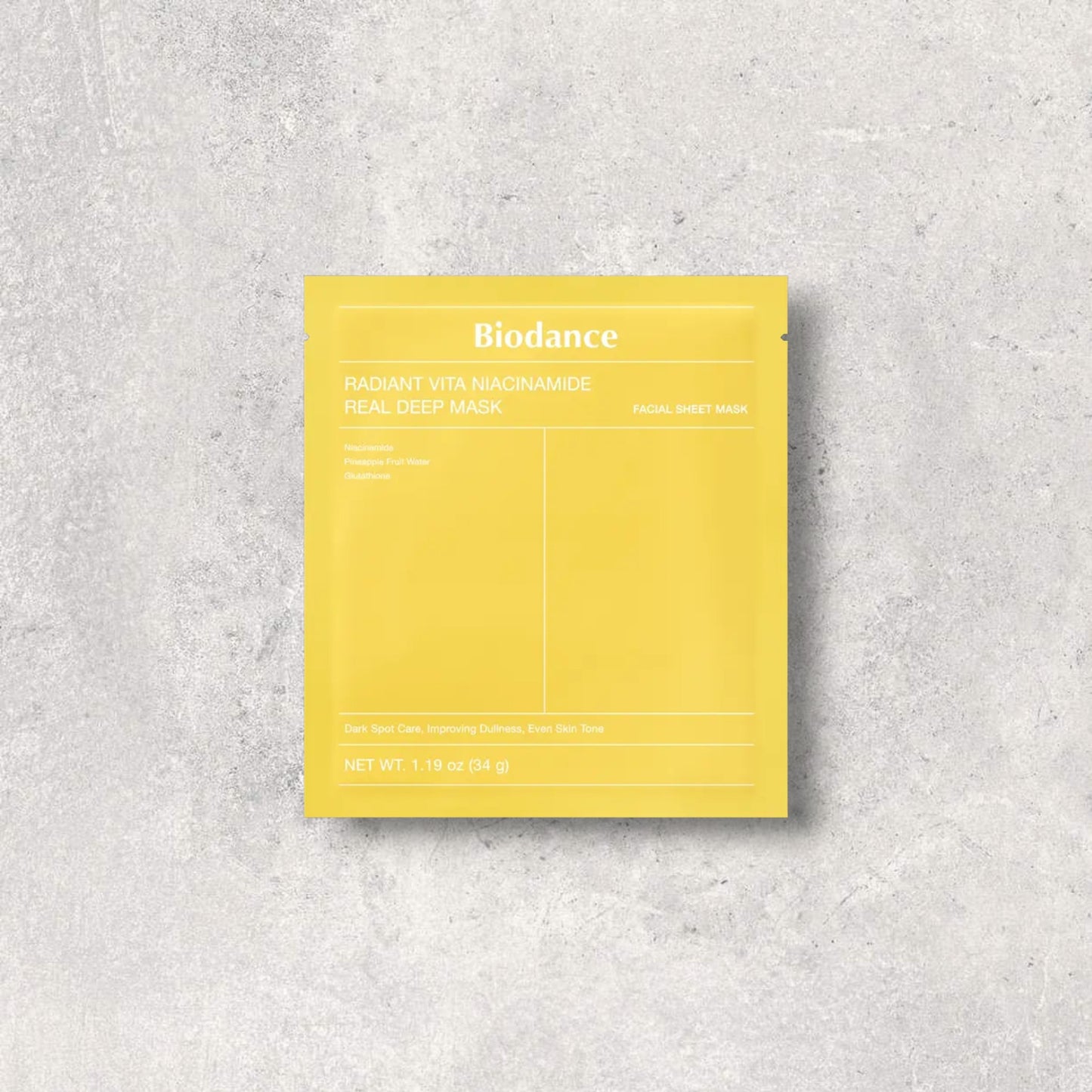 Biodance - Radiant Vita Niacinamide Real Deep Mask