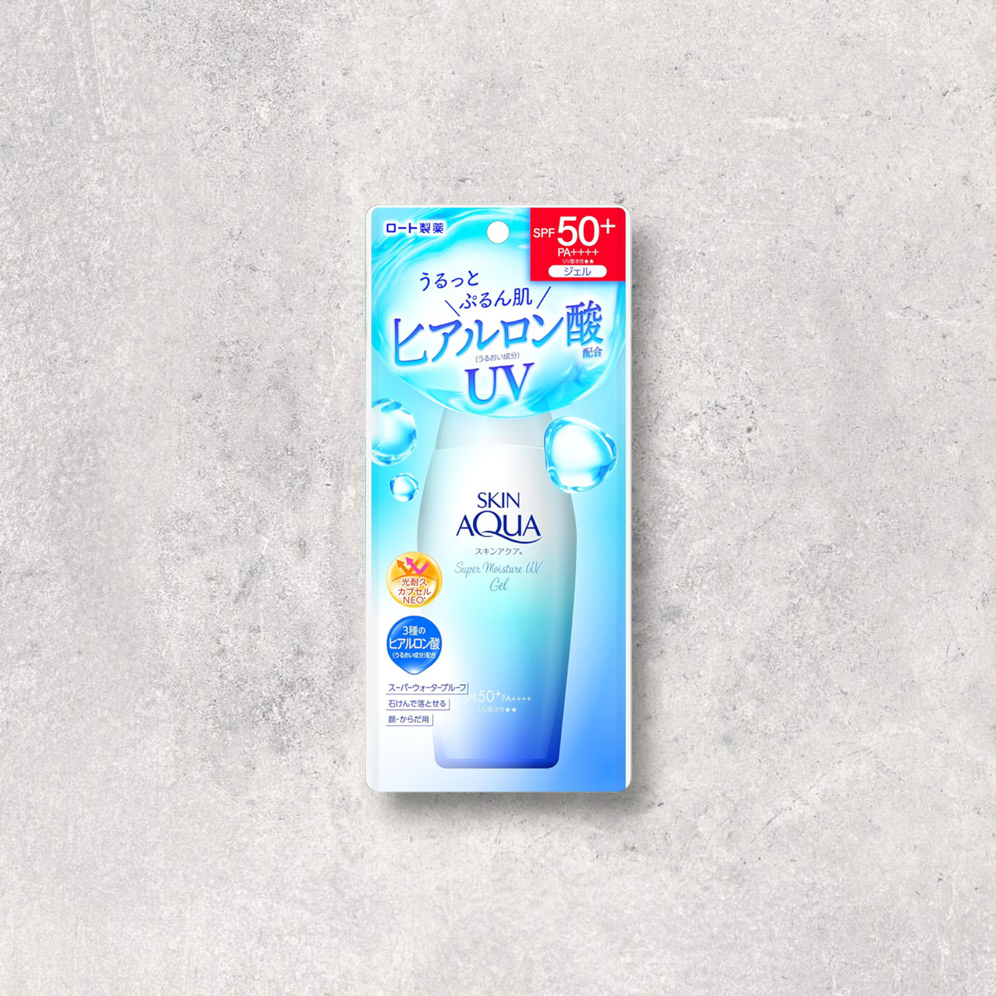 Rohto Mentholatum - Skin Aqua UV Super Moisture Gel Hydrating Sunscreen (2023 Korean Version)