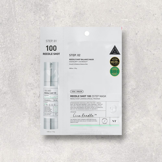 VT Cosmetics - Reedle Shot 100 2-Step Mask