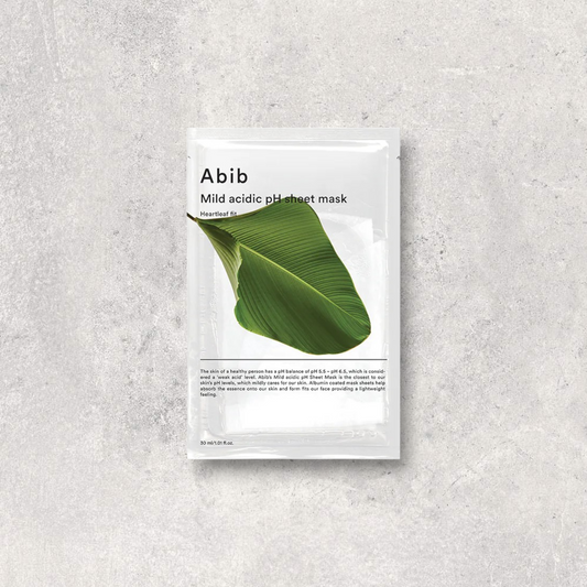 Abib - Mild Acidic pH Sheet Mask - Heartleaf Fit