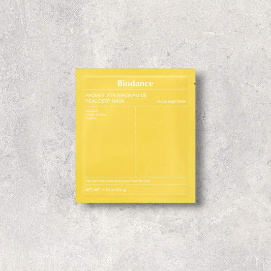 Biodance - Radiant Vita Niacinamide Real Deep Mask