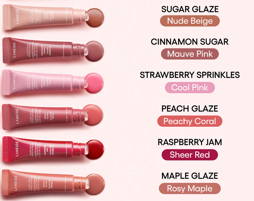 LANEIGE - Glaze Craze Tinted Lip Serum (Strawberry Sprinkles)