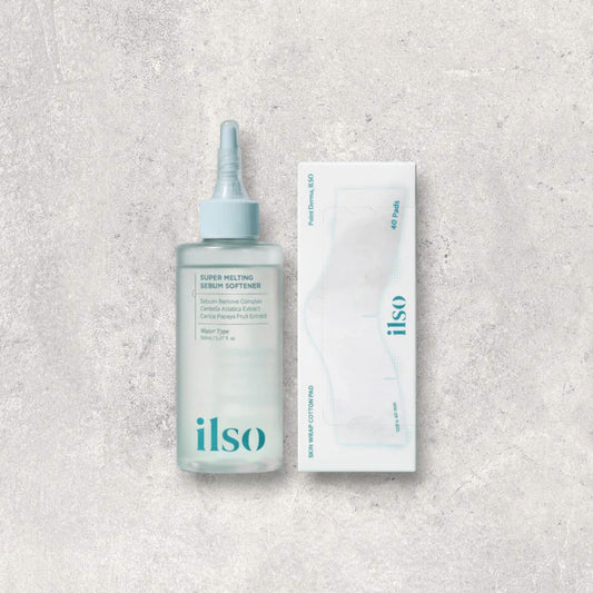 ILSO - Super Melting Sebum Softener (+ Skin Wrap Cotton Pad Set)