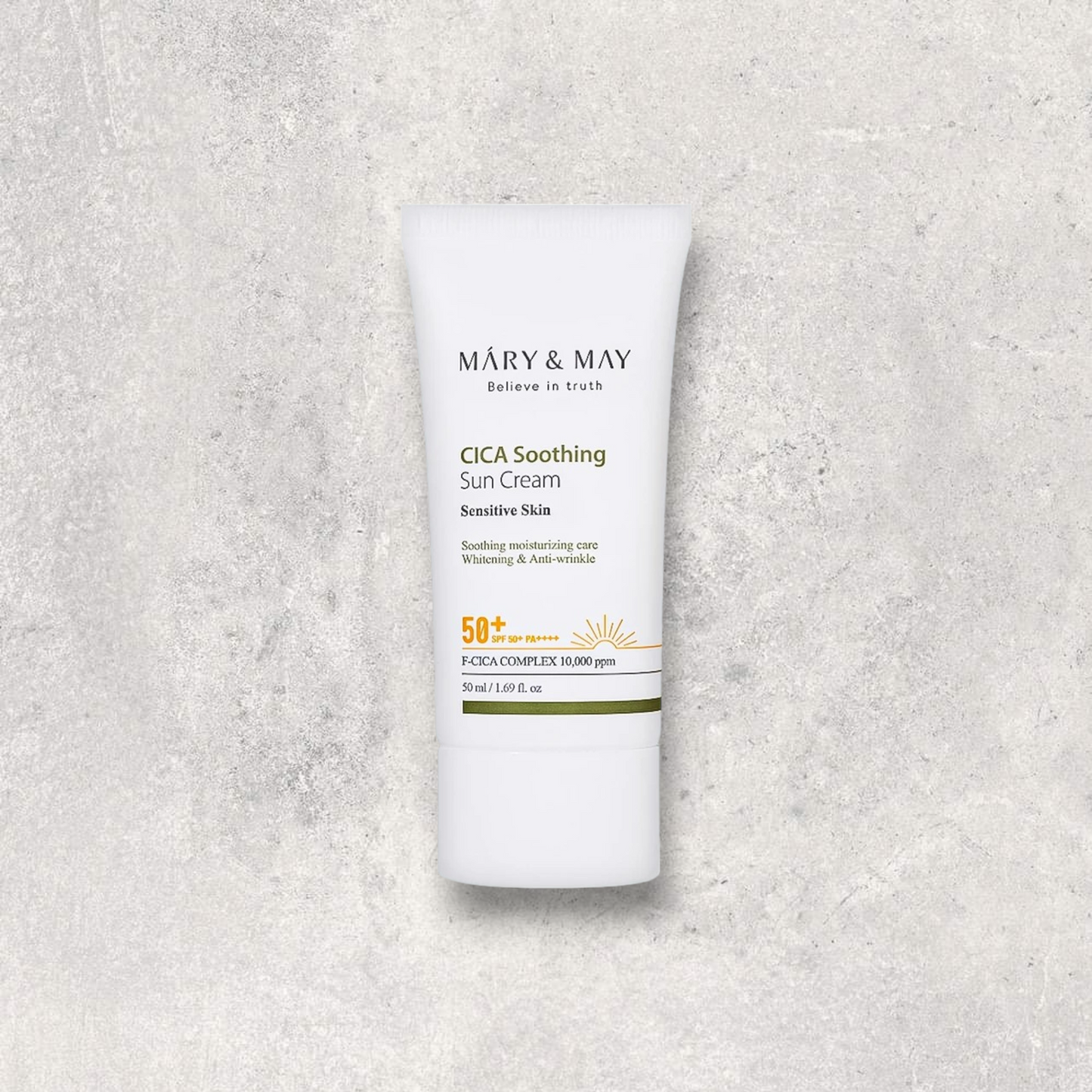 MARY&MAY - CICA Soothing Sun Cream SPF50+ PA++++